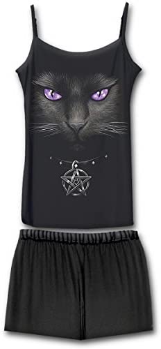 Spiral – Bright Eyes – 4pc Gothic Pyjama Set