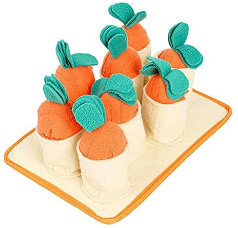 YSJJZDE Dog Toy 1PC Pull Carrot Game Puzzle Dog Toy Slow Food Training Plaything